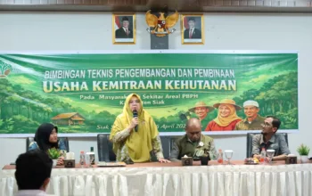 KTH Tak Bisa Sendiri, Bupati Siak Tegaskan Pentingnya Pendampingan