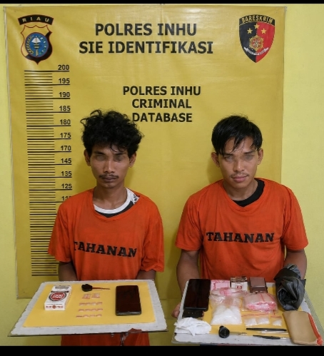 Barang Bukti Sabu 83,78 Gram Diamankan Polsek Kelayang Polres Inhu dari Jaringan Talang Pring